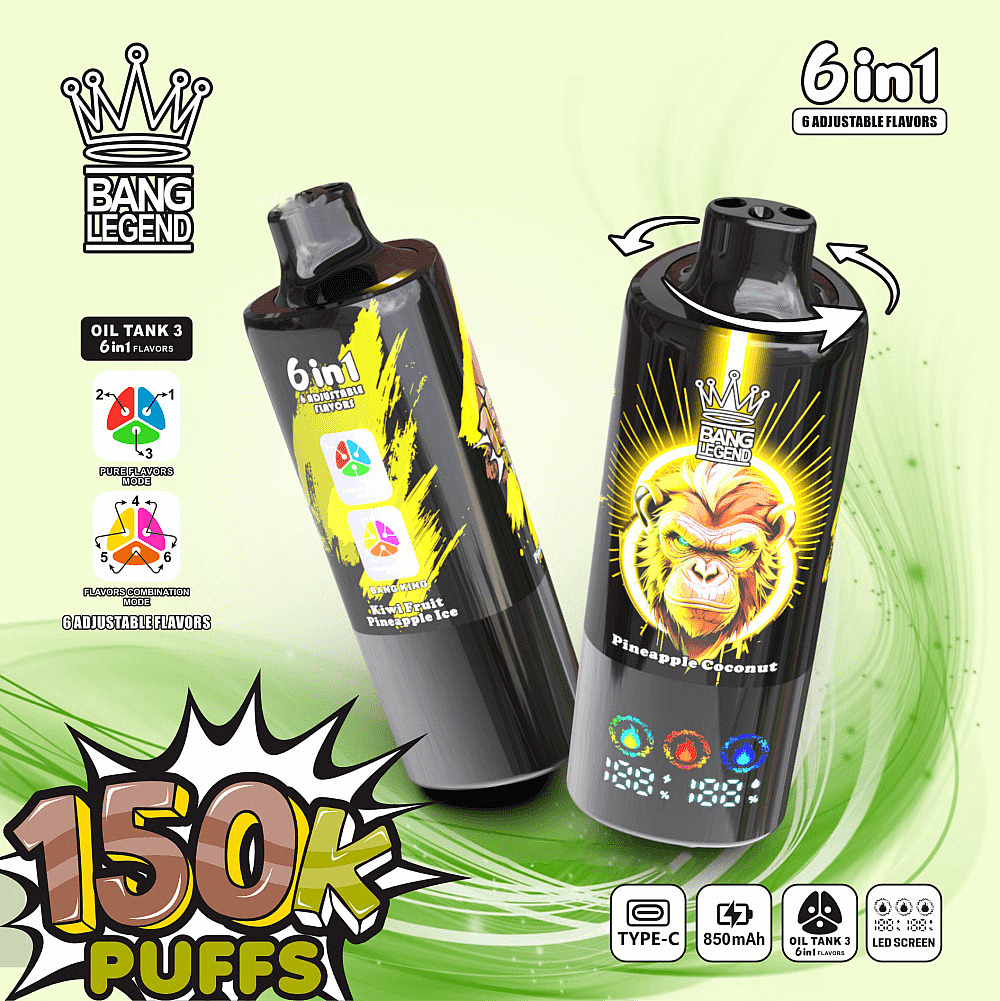 Bang Legend 150k Puffs | Vape Factory Wholesale - Image 2