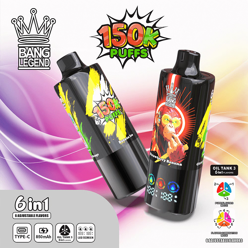 Bang Legend 150k Puffs | Vape Factory Wholesale - Image 6