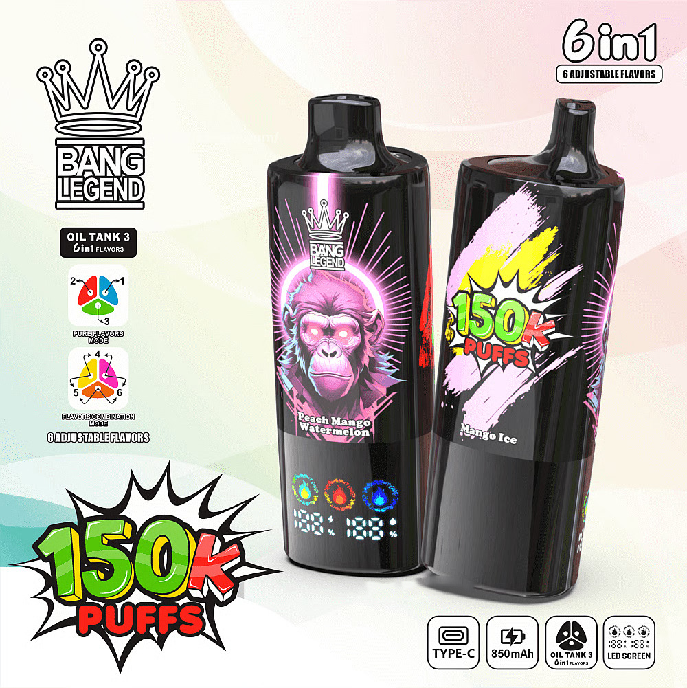Bang Legend 150k Puffs | Vape Factory Wholesale - Image 8