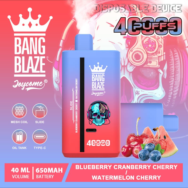 Bang Blaze 40000 Puffs Vape | 40ML Dual-Flavor , Type-C Recharge - Image 11