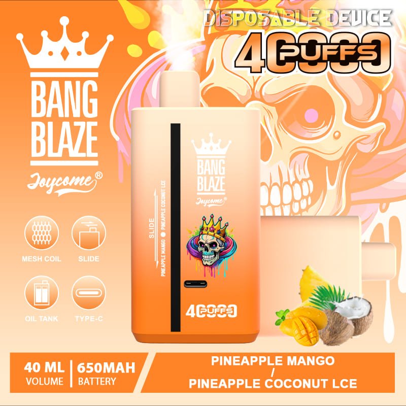 Bang Blaze 40000 Puffs Vape | 40ML Dual-Flavor , Type-C Recharge - Image 3
