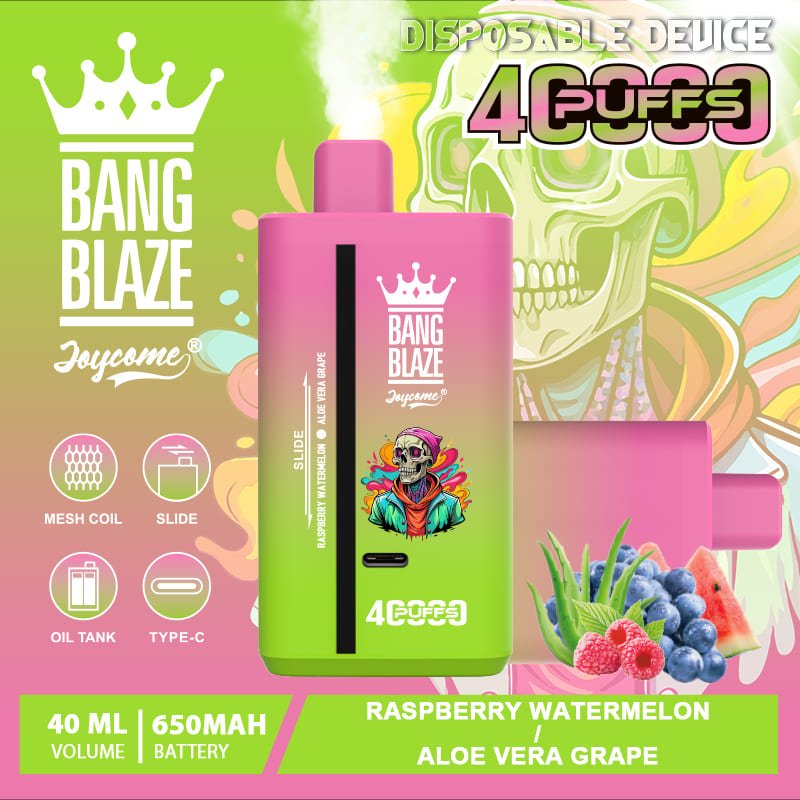 Bang Blaze 40000 Puffs Vape | 40ML Dual-Flavor , Type-C Recharge - Image 5