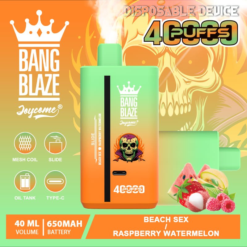 Bang Blaze 40000 Puffs Vape | 40ML Dual-Flavor , Type-C Recharge - Image 9