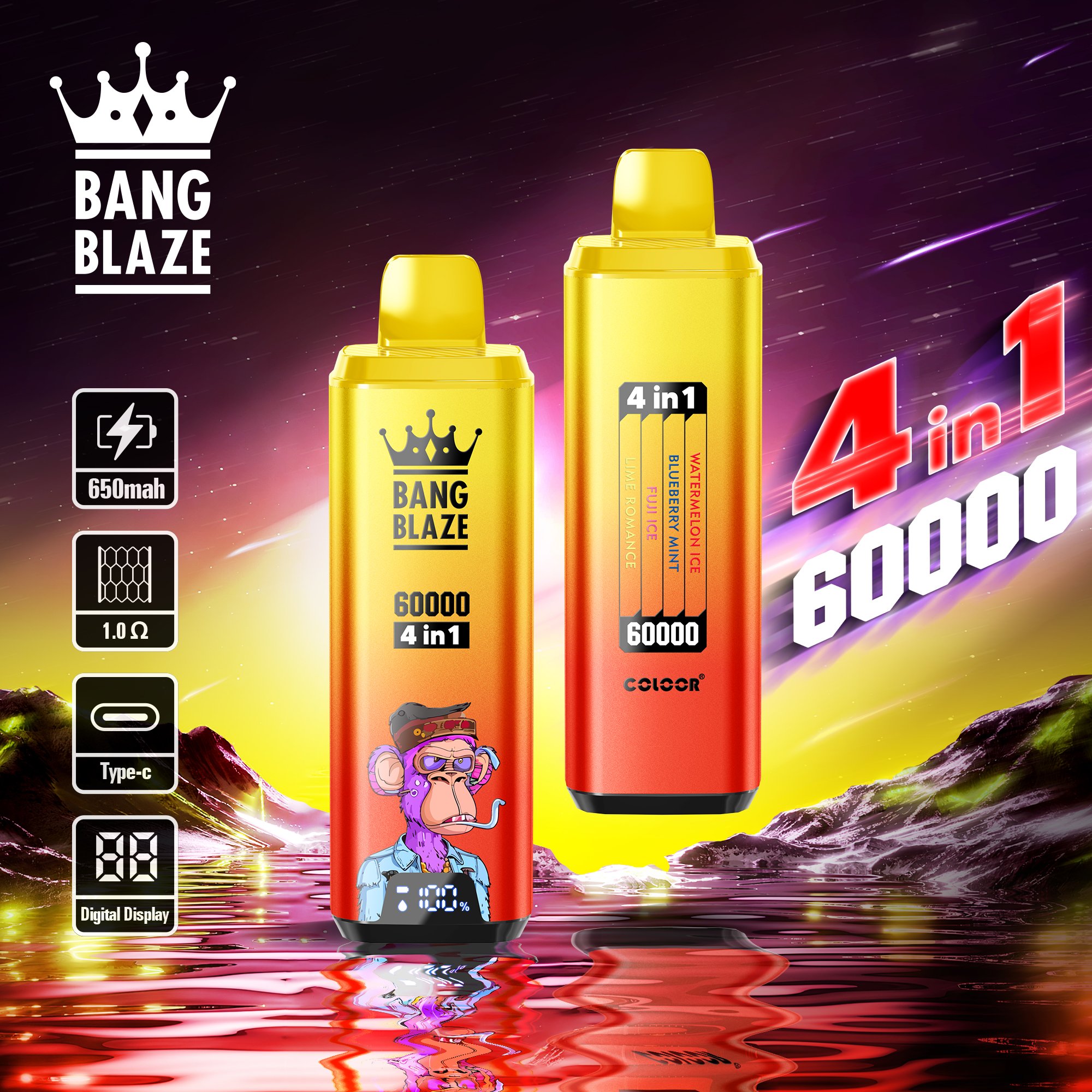 Bang Vape 60K Puffs Vape | Bang Blaze 60000 - Image 2