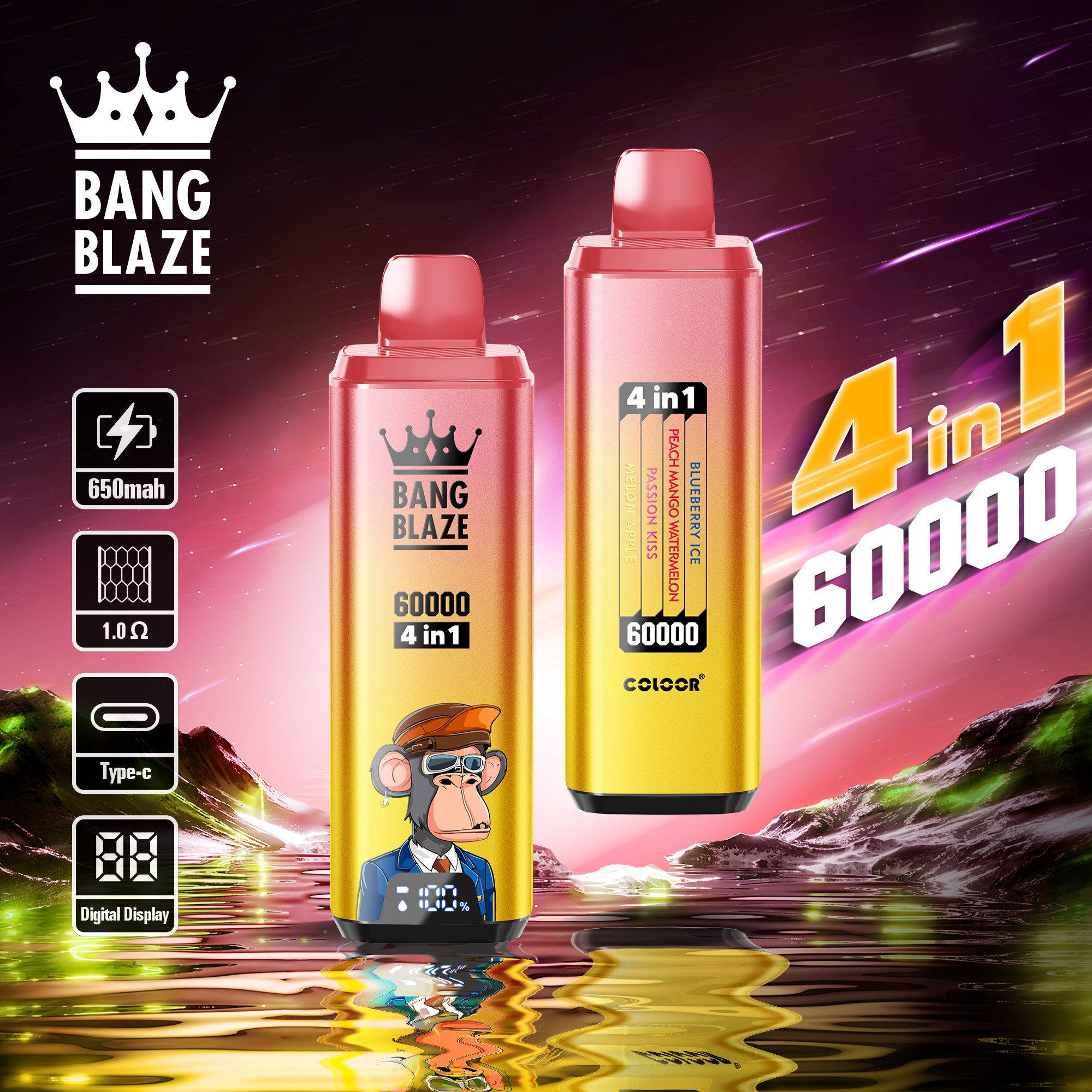 Bang Vape 60K Puffs Vape | Bang Blaze 60000 - Image 4