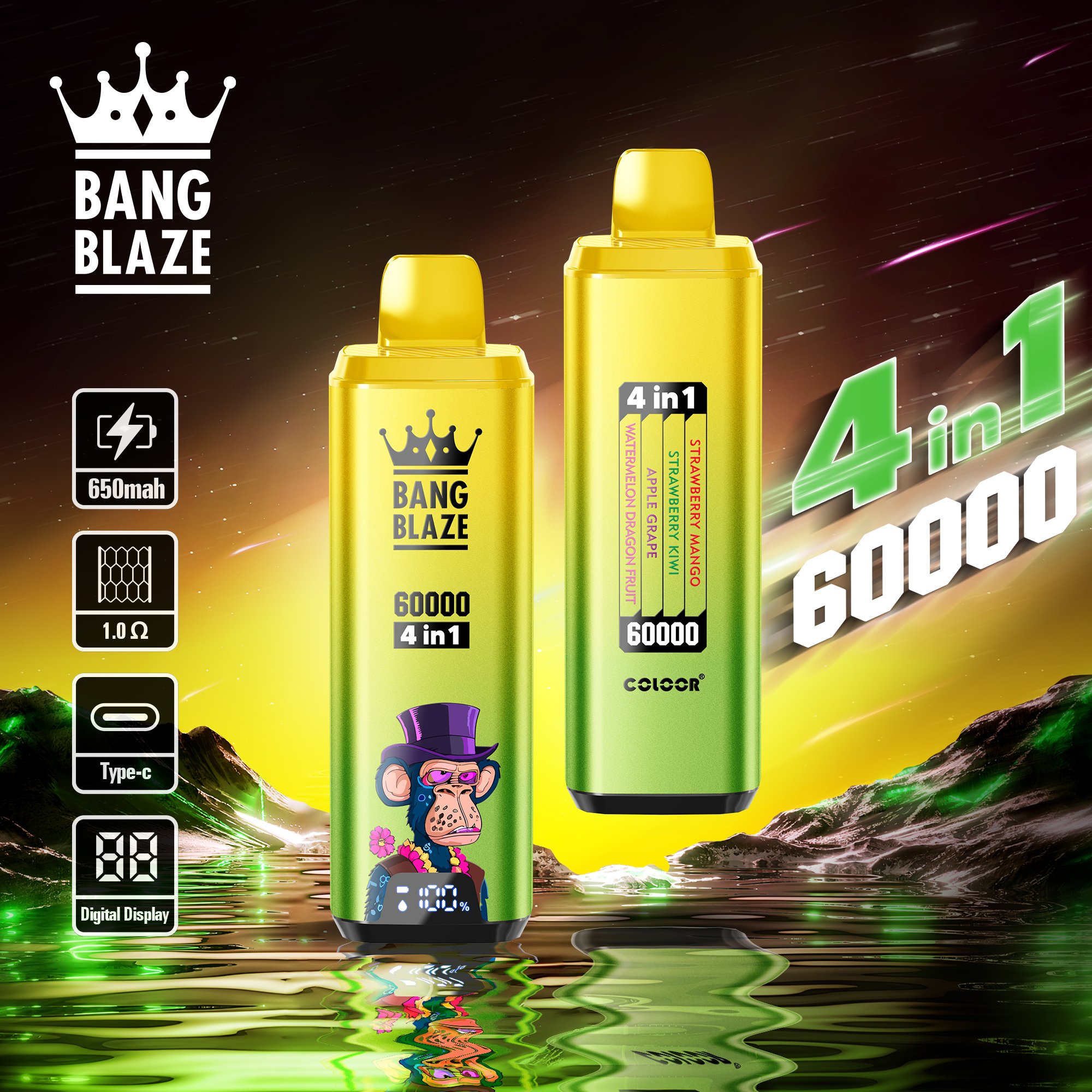 Bang Vape 60K Puffs Vape | Bang Blaze 60000
