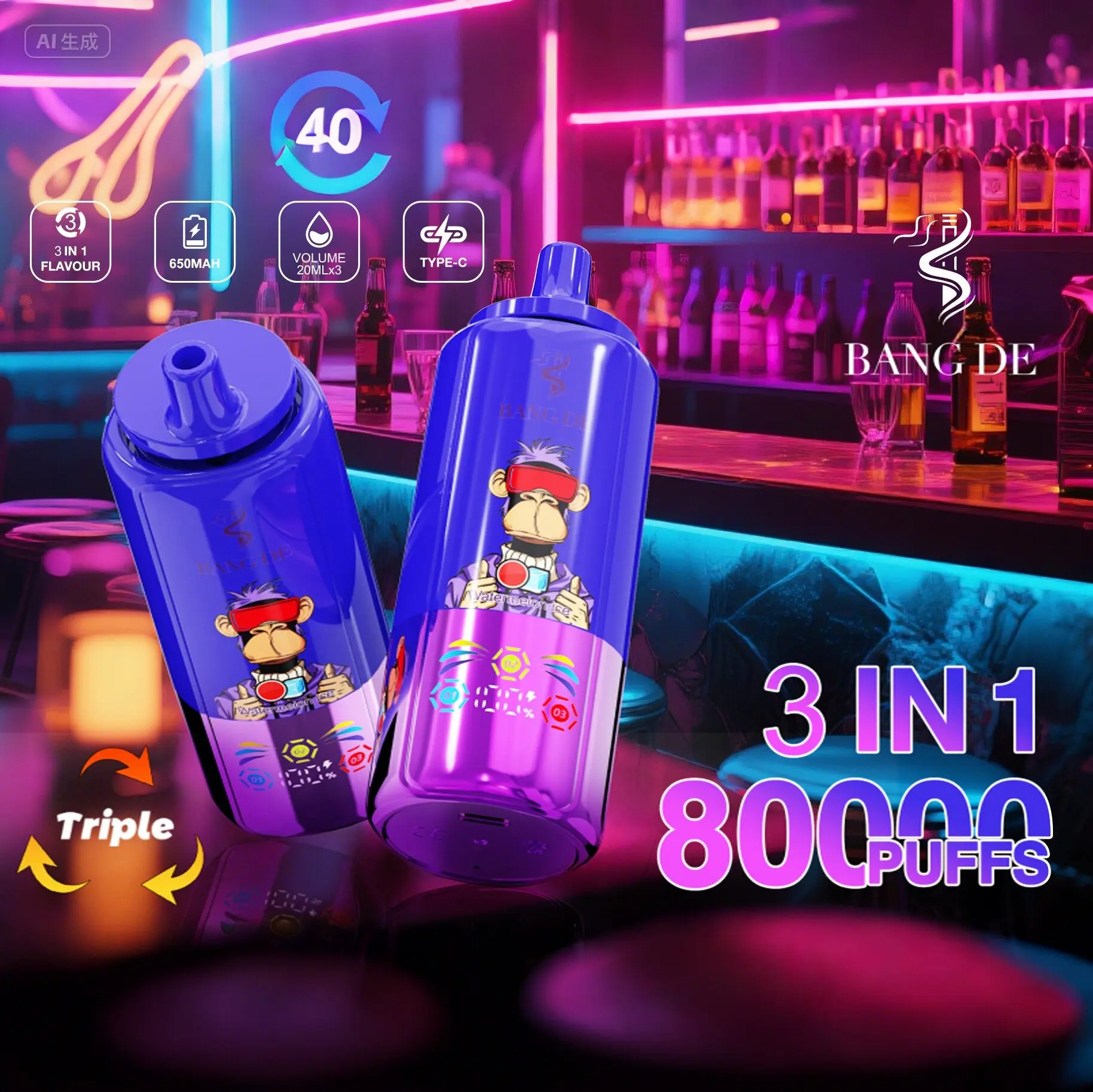 Bang DE 80000 Disposable Vape 80k Puff - Image 10