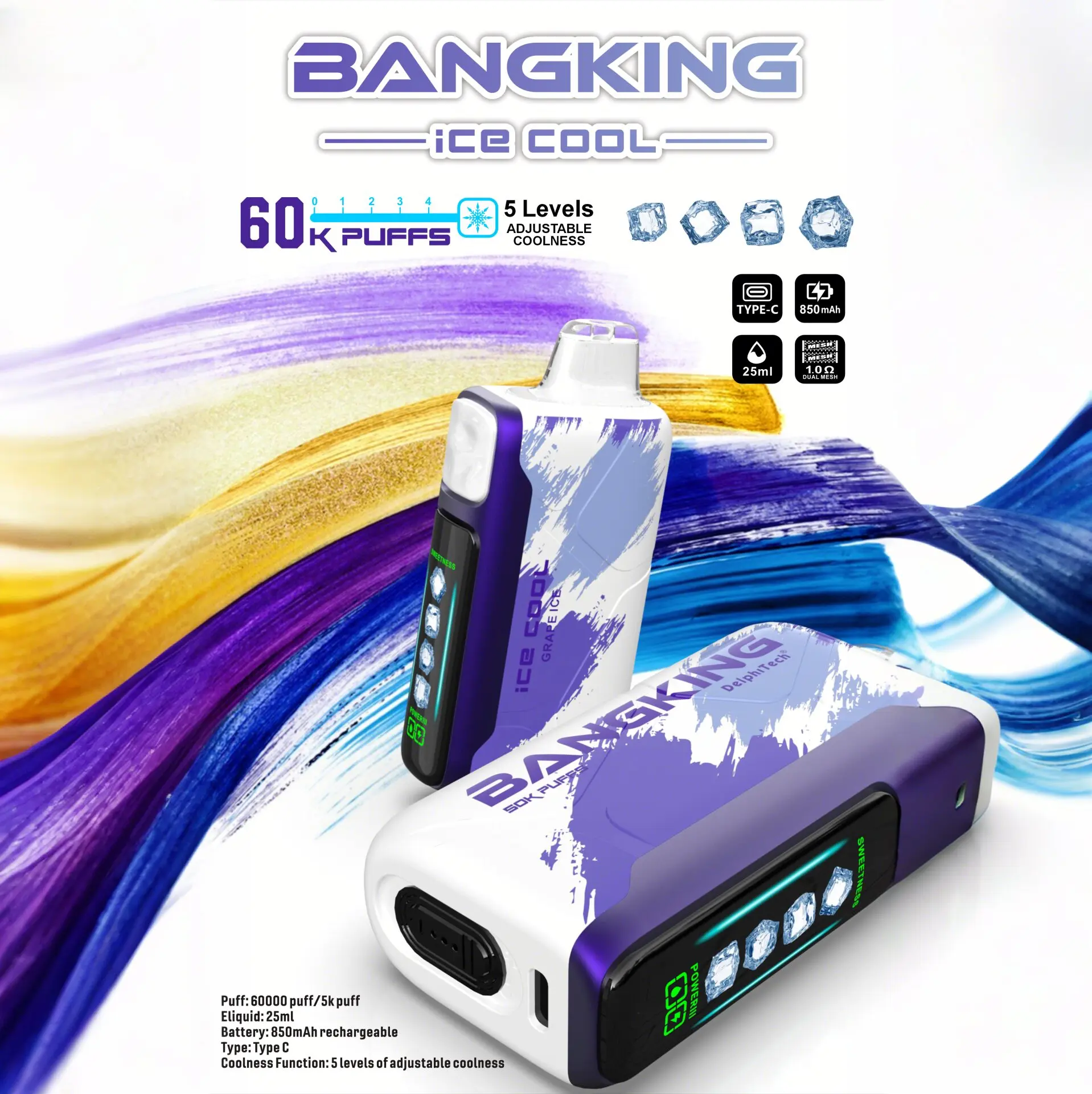 Bang King Ice 60K Puff Vape - 2025 - Image 3