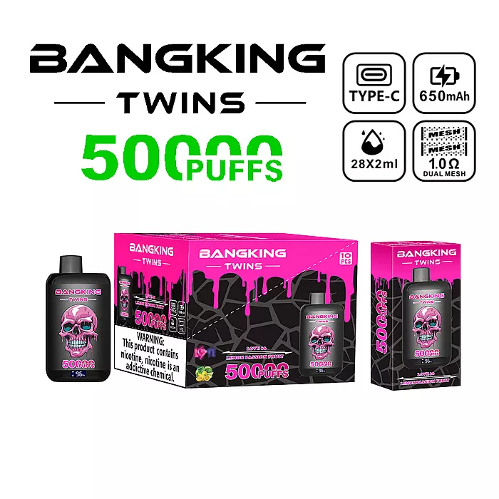 Bang King Twins 50K Puff - Image 5