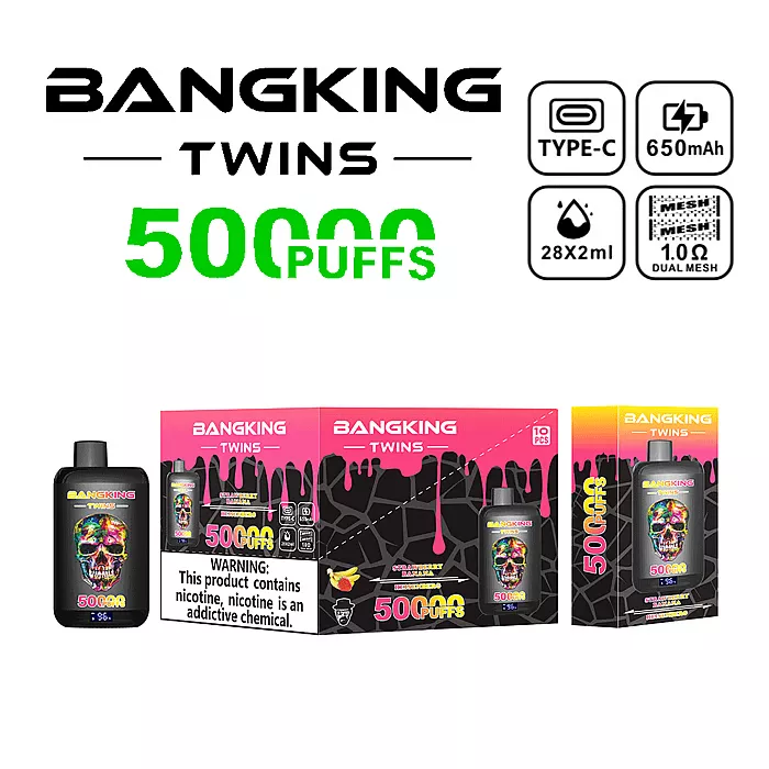 Bang King Twins 50K Puff - Image 8