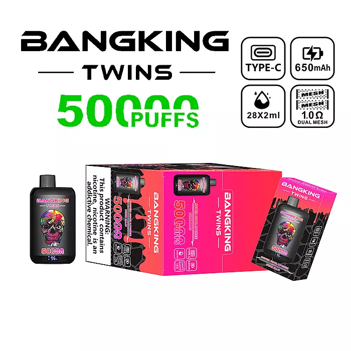 Bang King Twins 50K Puff - Image 10