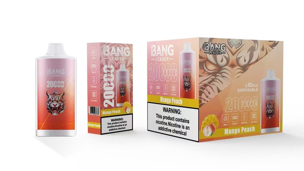 Bang Leader 20000 Puffs Disposable Vape -0% to 5% Nicotine Options - Image 6