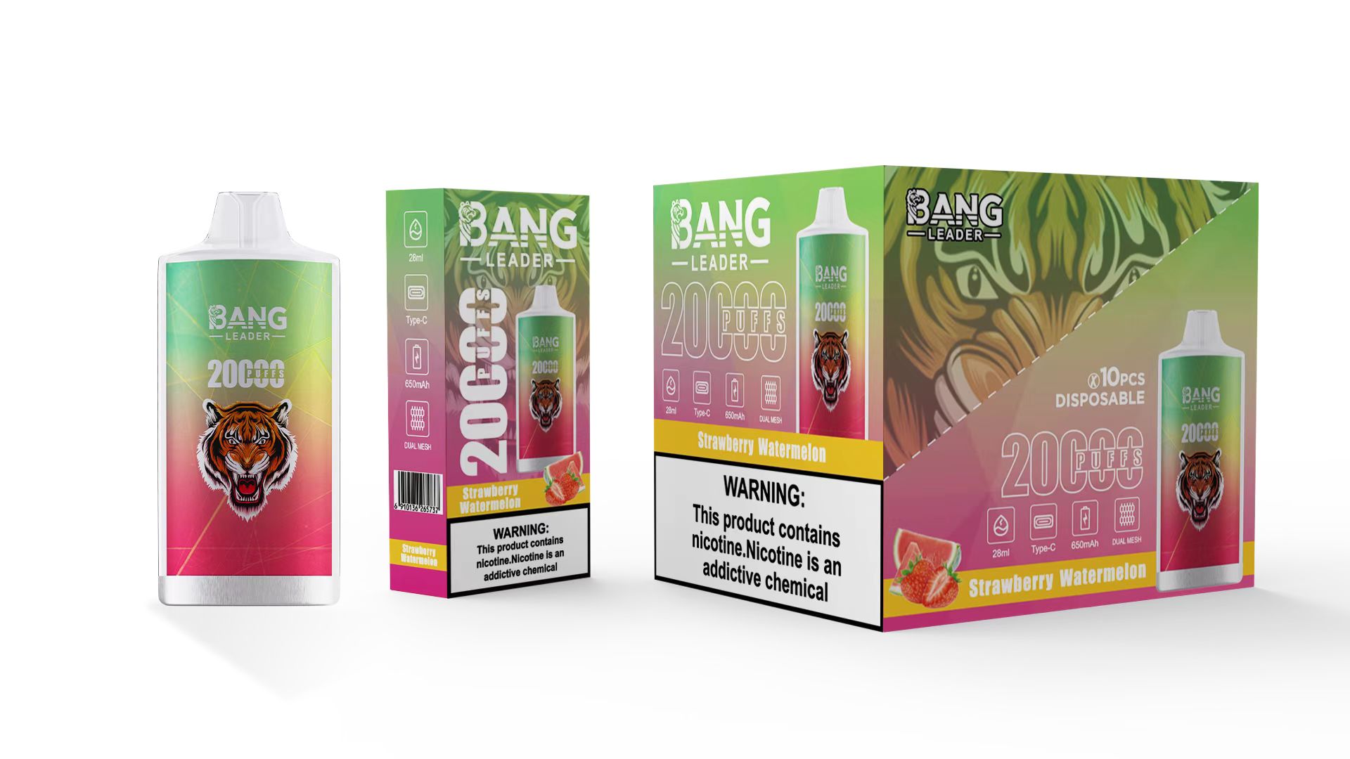 Bang Leader 20000 Puffs Disposable Vape -0% to 5% Nicotine Options - Image 11