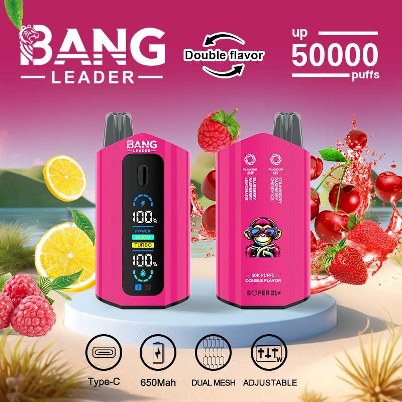 Bang Leader 50000 Puffs Vape Kit – Multiple Nicotine Strengths - Image 4