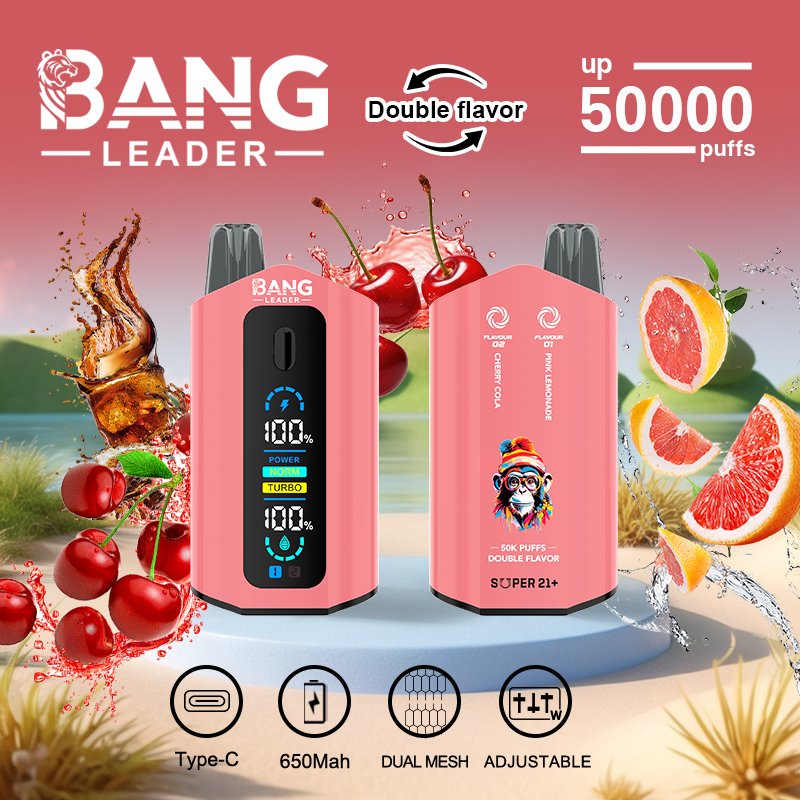 Bang Leader 50000 Puffs Vape Kit – Multiple Nicotine Strengths - Image 6