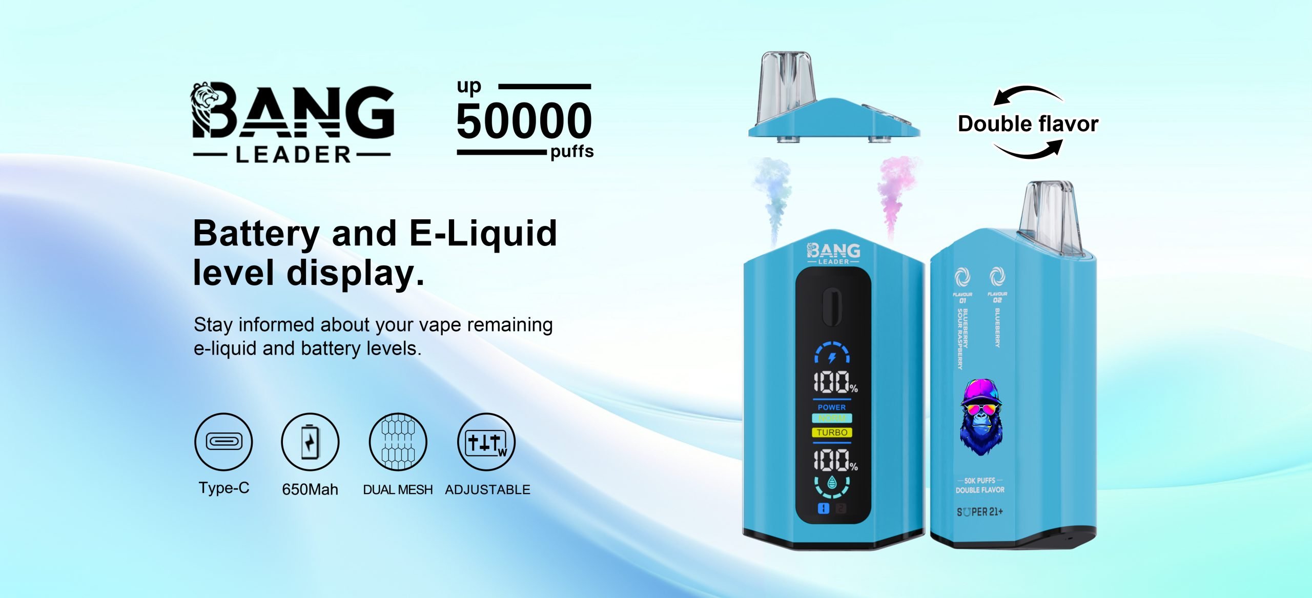 Bang Leader 50000 Puffs Vape Kit – Multiple Nicotine Strengths - Image 13