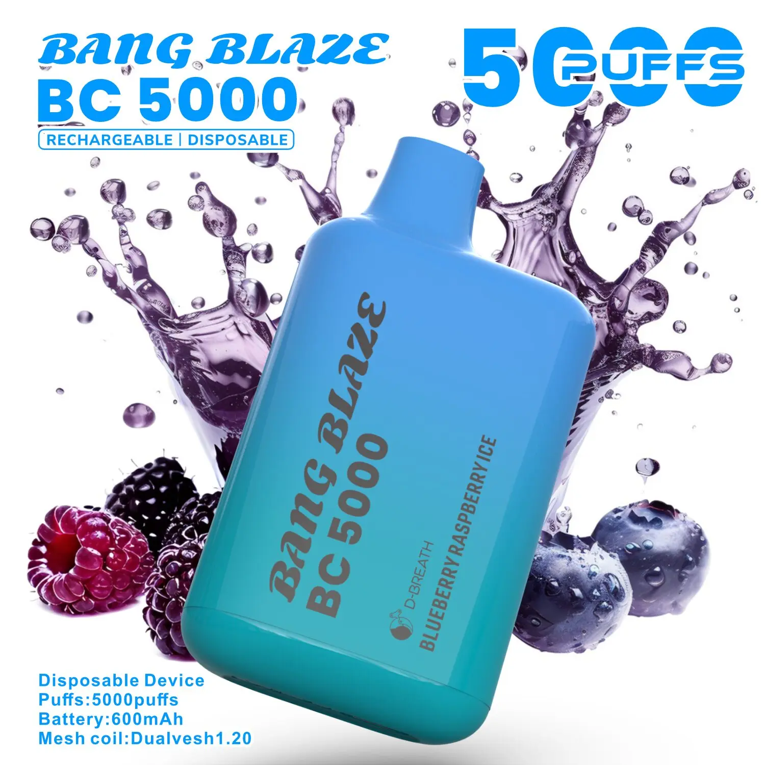 Bang Blaze BC5000 Vape 5K Puffs - Image 3