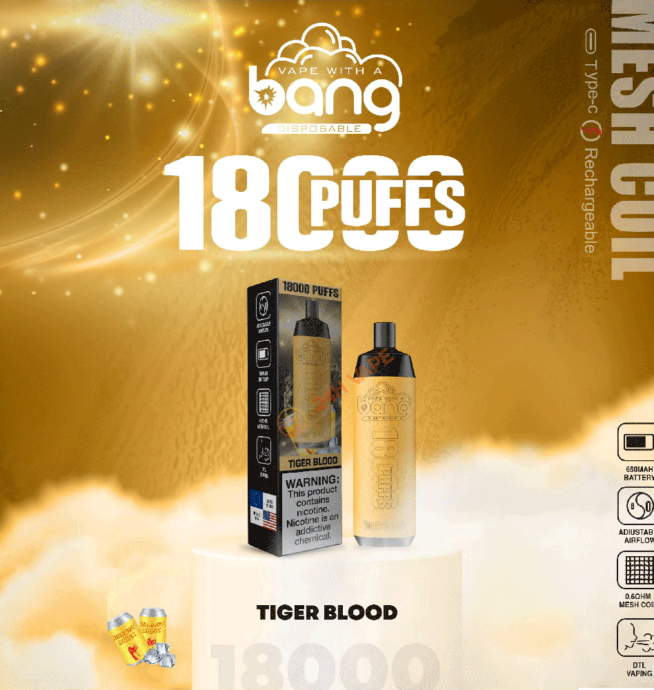 Bang Crown Bar 18000 Puffs 0% 2% 3% 5% Nicotine Disposable Vape – Bild 11