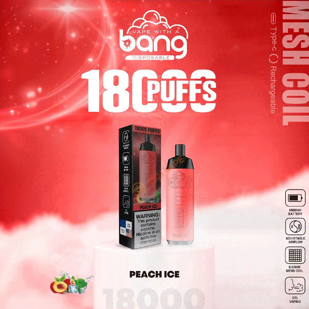 Bang Crown Bar 18000 Puffs 0% 2% 3% 5% Nicotine Disposable Vape – Bild 5