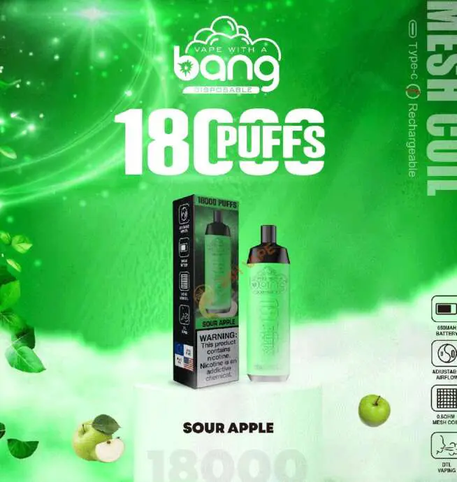 Bang Crown Bar 18000 Puffs 0% 2% 3% 5% Nicotine Disposable Vape – Bild 8