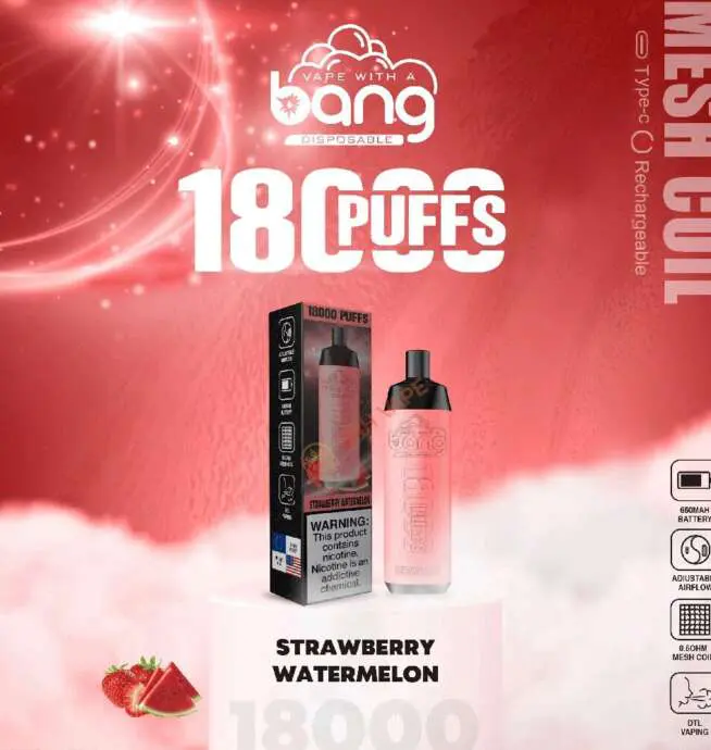Bang Crown Bar 18000 Puffs 0% 2% 3% 5% Nicotine Disposable Vape – Bild 10