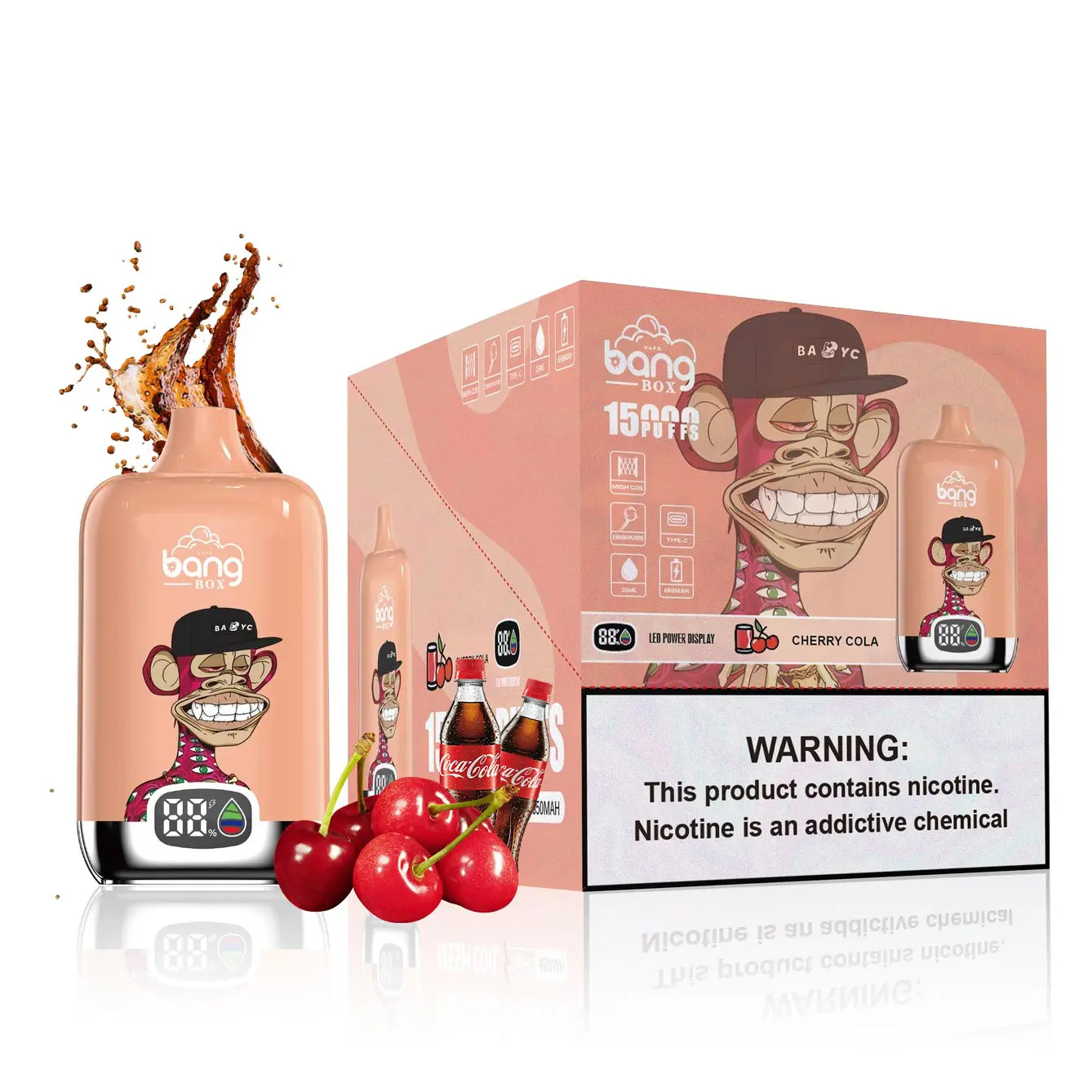 Bang King Smart Screen 15000 Puffs Disposable Vape – Bild 5