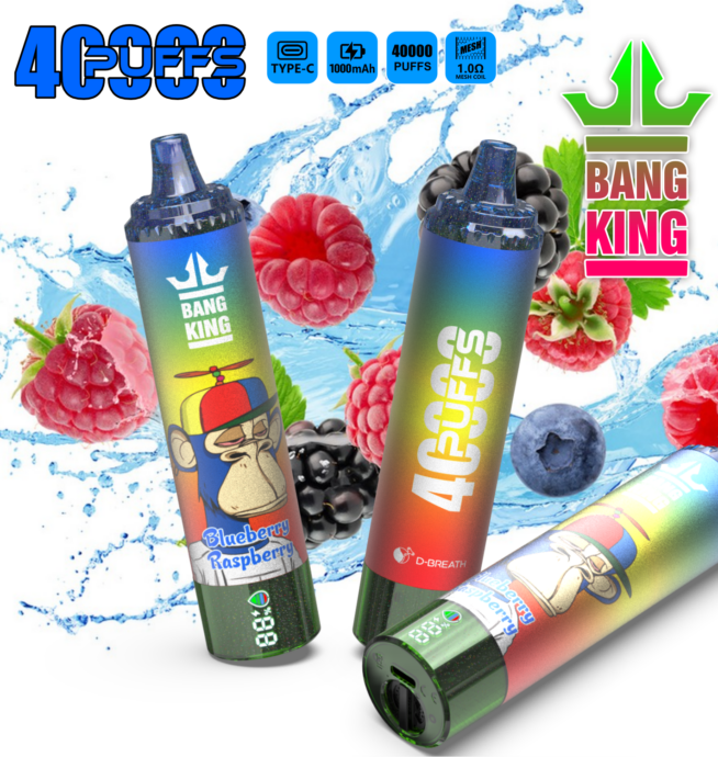 40k Puff Bang King Tornado | 40000 Puffs Disposable Vape Pen - Image 2