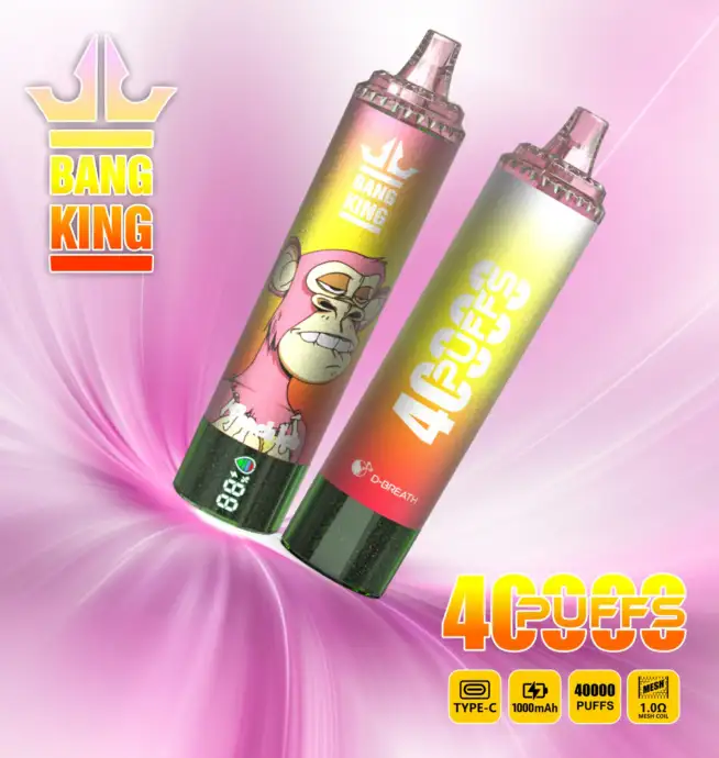 40k Puff Bang King Tornado | 40000 Puffs Disposable Vape Pen - Image 6