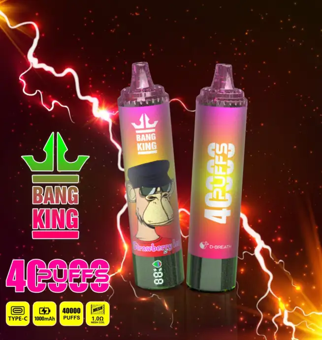 40k Puff Bang King Tornado | 40000 Puffs Disposable Vape Pen - Image 7
