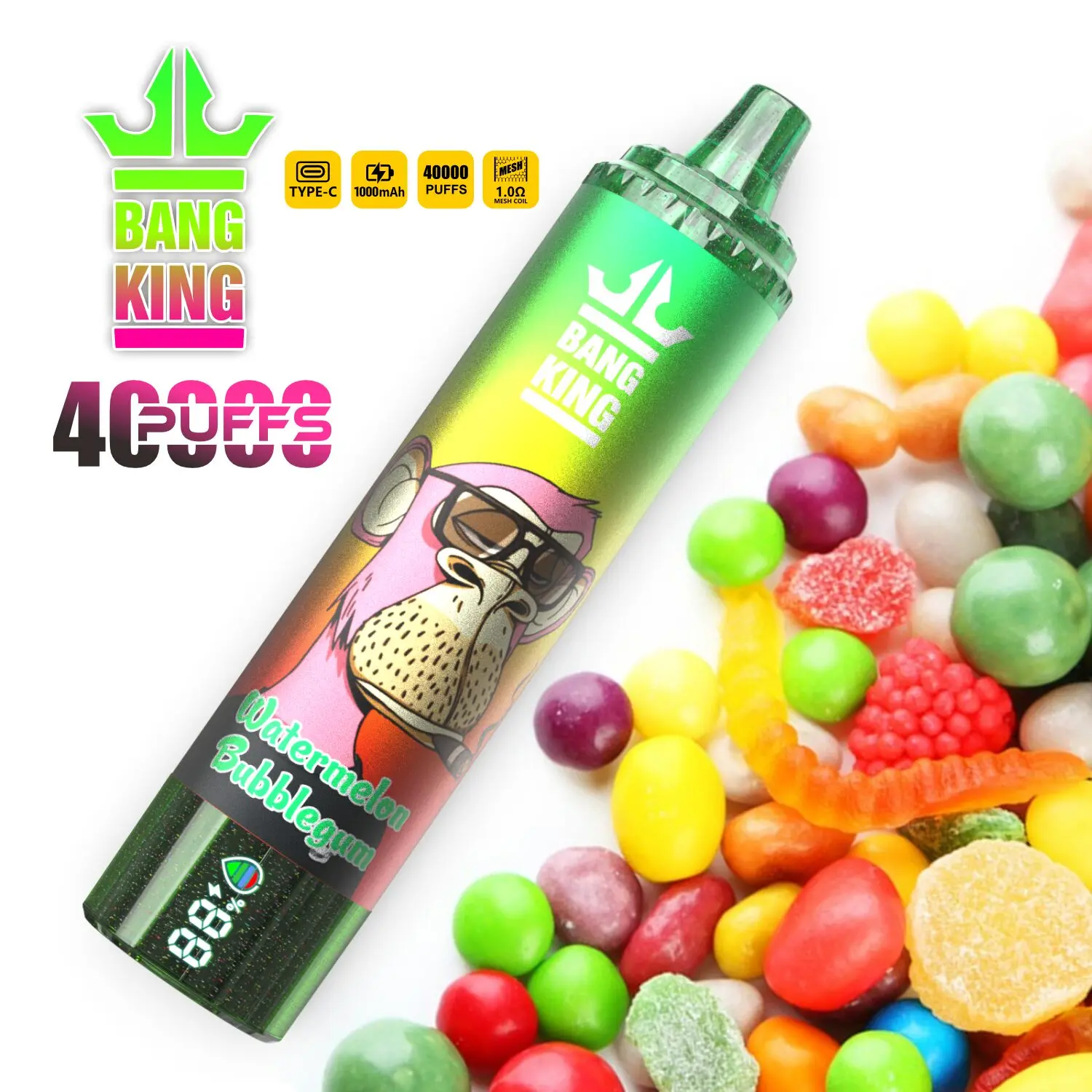 40k Puff Bang King Tornado | 40000 Puffs Disposable Vape Pen - Image 11