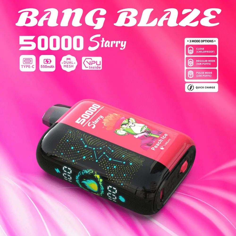 Bang Blaze Starry 50000 Disposable Vape 50K Puff - Image 5