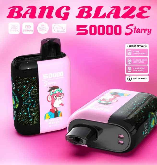 Bang Blaze Starry 50000 Disposable Vape 50K Puff - Image 7