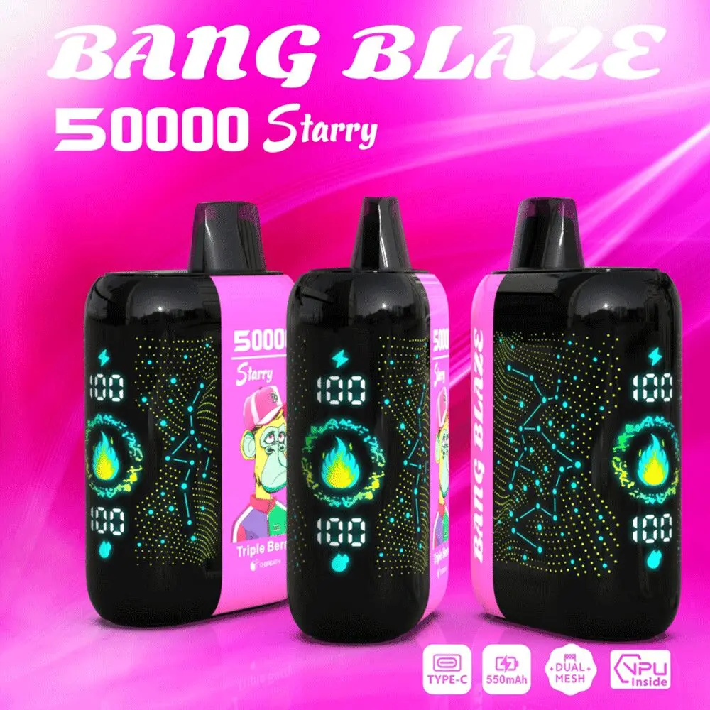 Bang Blaze Starry 50000 Disposable Vape 50K Puff - Image 10
