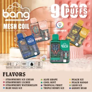 Bang Box 9000 Puffs Disposable Vape