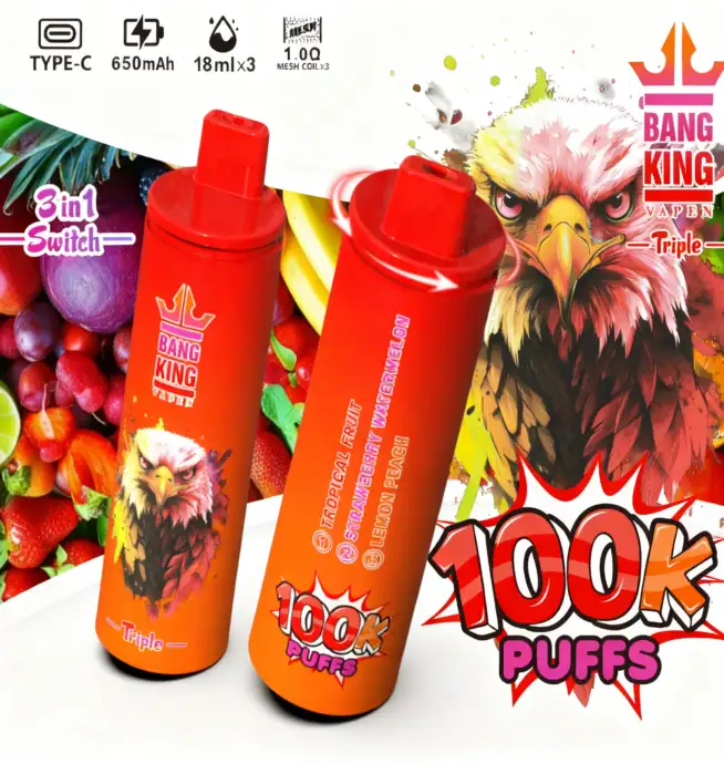 Bang King Triple 100K Puffs Vape - Image 9