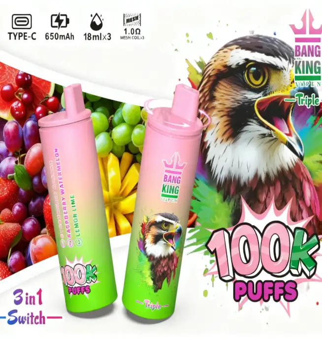Bang King Triple 100K Puffs Vape - Image 5