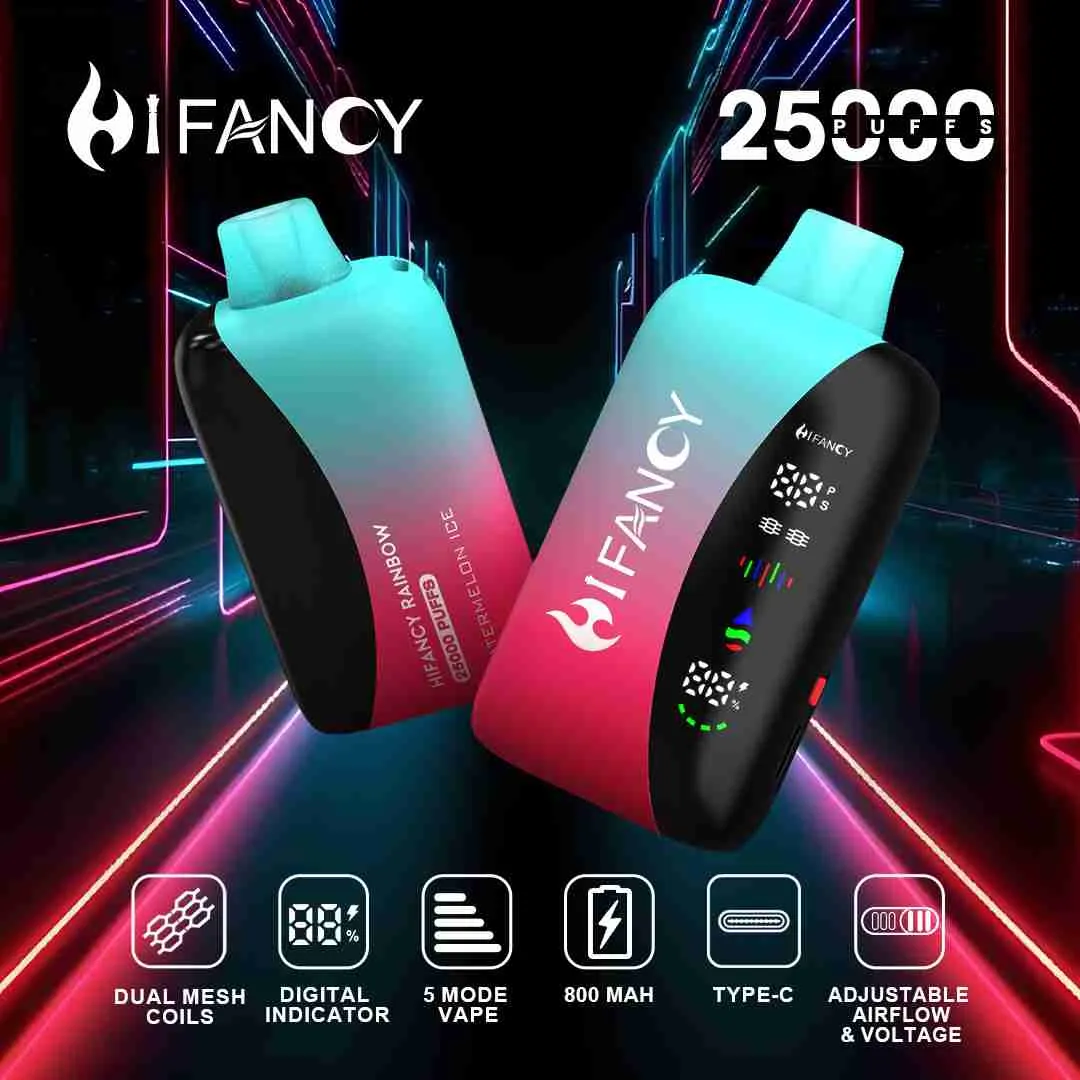 HIFANCY RAINBOW 25 000 caladas Vape desechable
