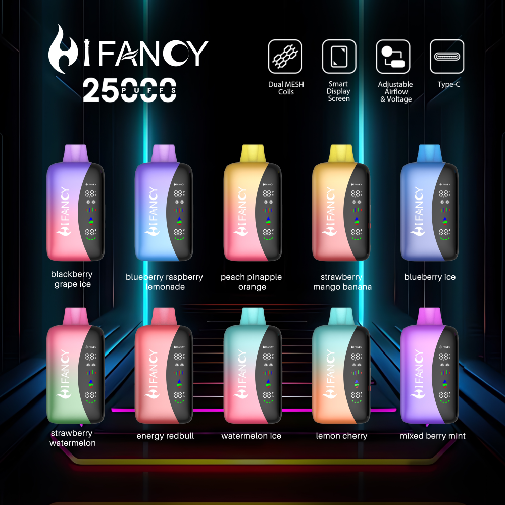 HIFANCY RAINBOW 25000 Puffs Disposable Vape - Imagen 7
