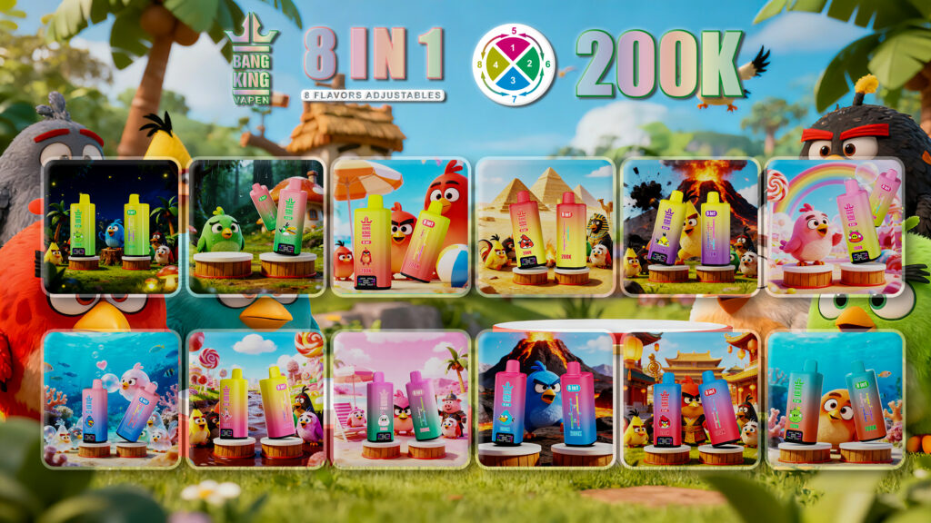bang-king-200000-puffs-vape-8-in-1-flavors-adjustables-display-2