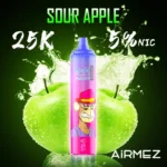 AiRMEZ Matrix 25K Disposable Vape Touch Screen 25000 Puffs Smart Vape