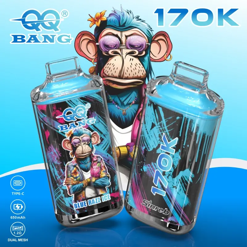 Design del dispositivo vaporizzatore usa e getta Vapemaison Qq Bang 170k