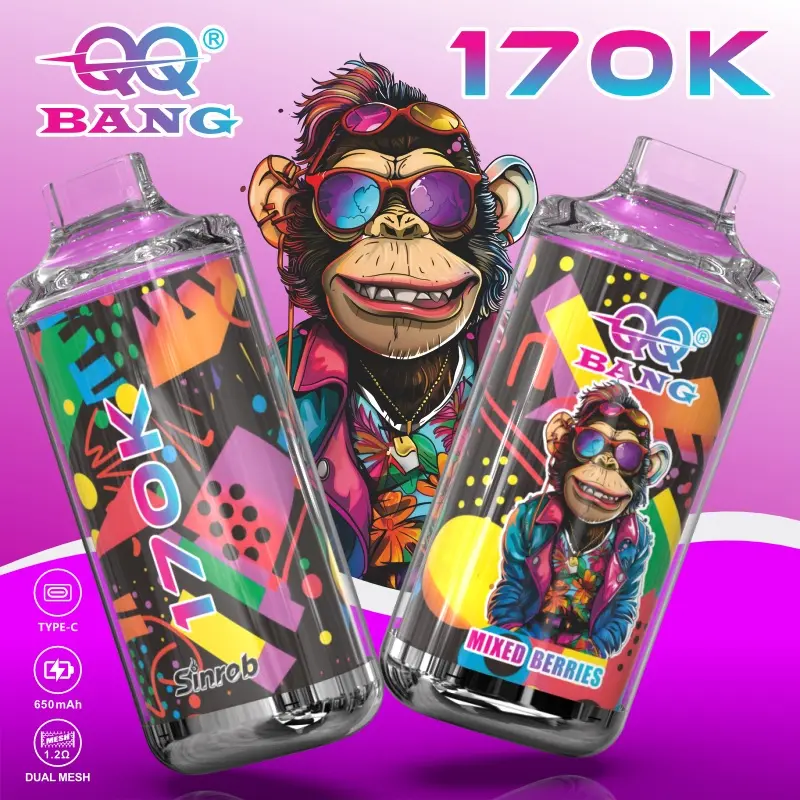 Vapemaison Qq Bang 170k: dispositivo vaporizzatore usa e getta, vista 2