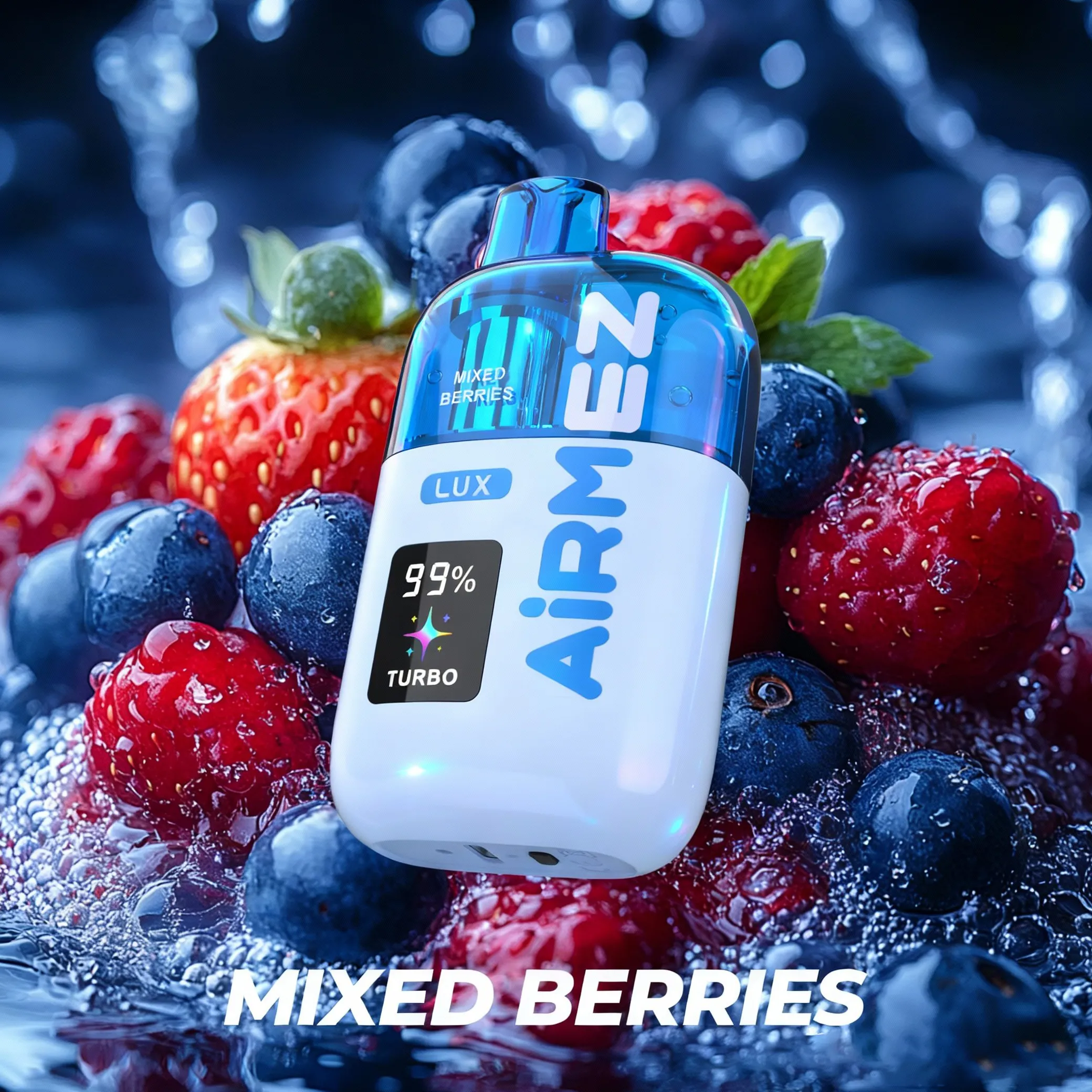 AiRMEZ Lux 60000 Puffs Disposable Vape - Mixed Berries
