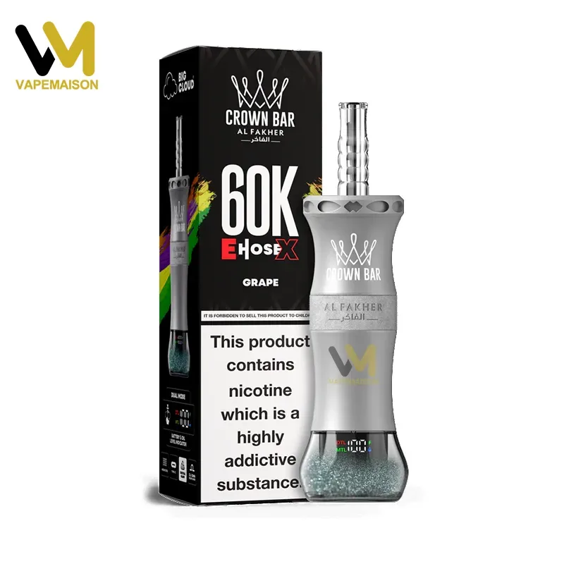 Al Fakher E-Hose X 60K Disposable Vape – Grape