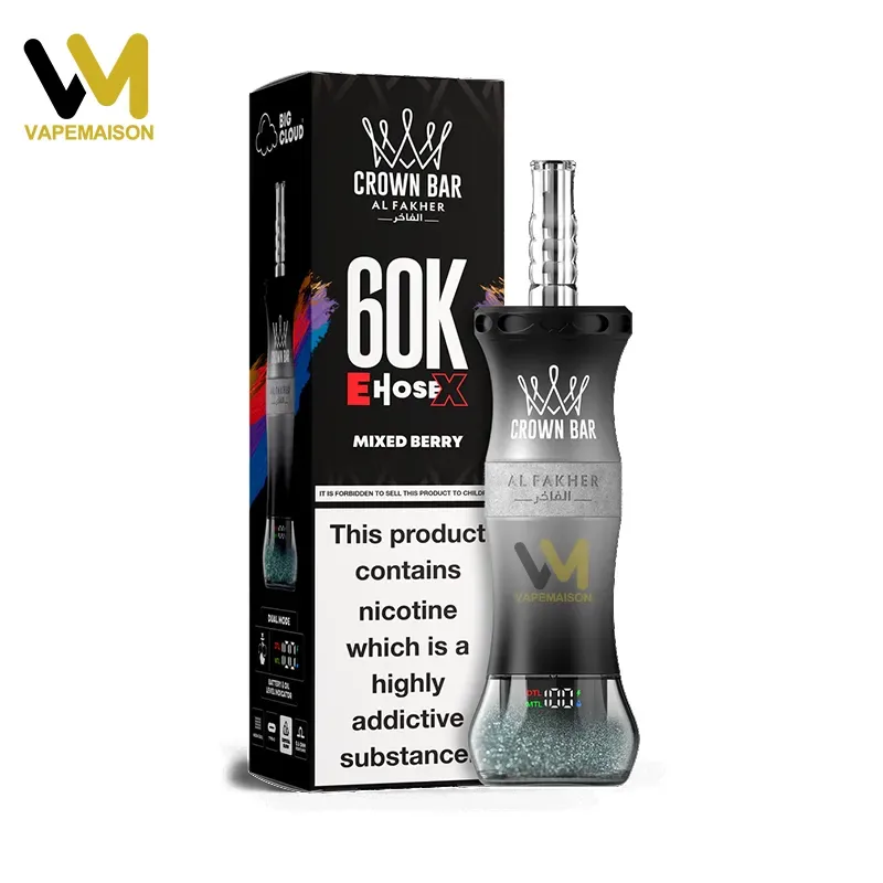 Al Fakher E-Hose X 60K Disposable Vape – Mixed Berry