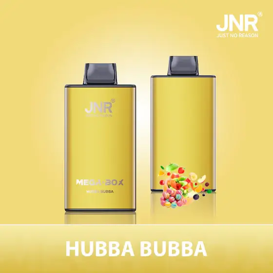 JNR Mega Box 25000 Puffs Disposable Vape - Hubba Bubba