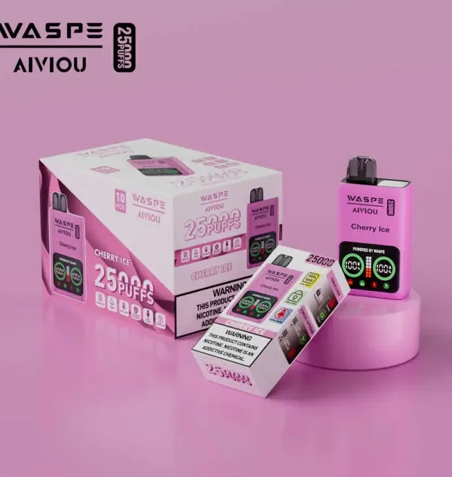 WASPE 25000 (25K) Puffs Original Edition Disposable Vape – Cherry Ice
