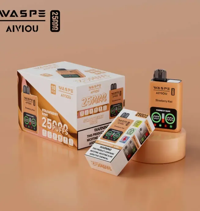 WASPE 25000 (25K) Puffs Original Edition Disposable Vape – Strawberry Kiwi