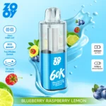 ZOOY FIZZ 60,000 Puffs Disposable Vape - Blueberry Raspberry Lemon